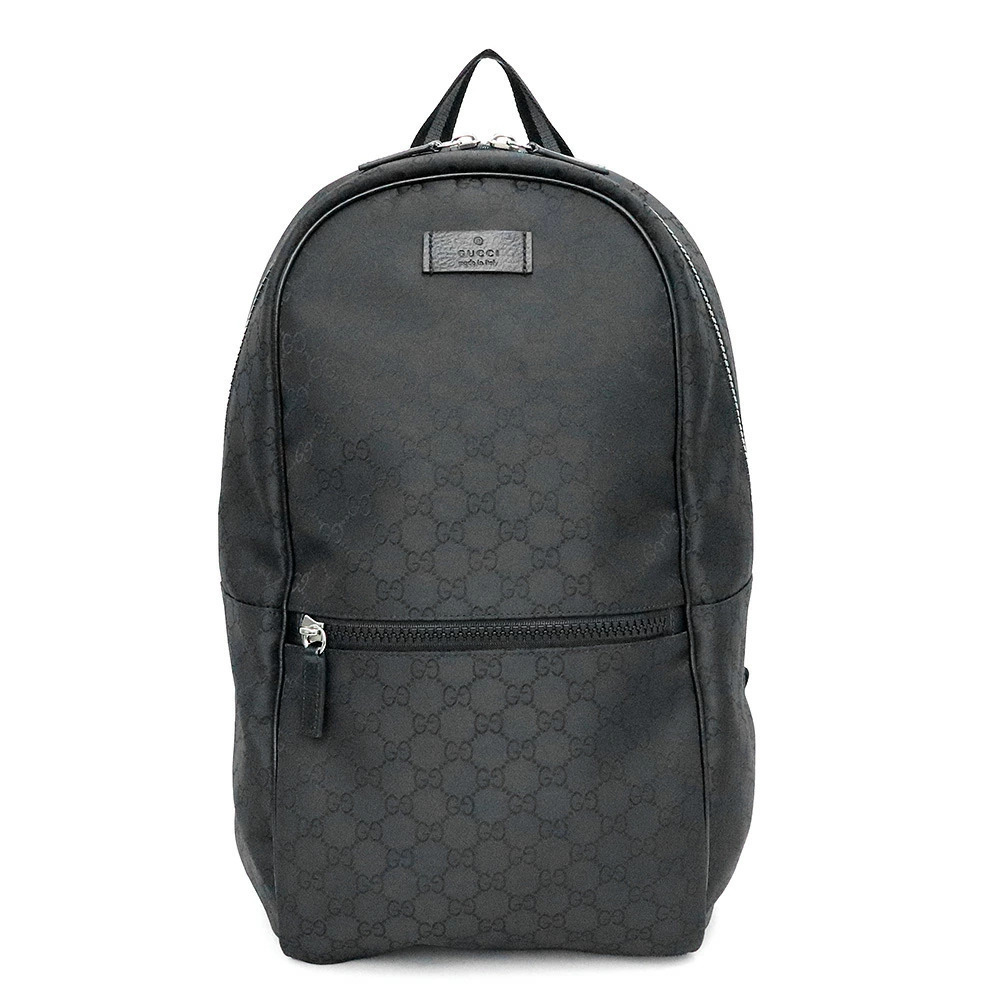 Gucci Backpack Rucksack Daybag GG Black Rucksack Daypack